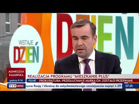 Mieszkanie Plus w modelu PPP . Włodzimierz Stasiak gościem TVP Info