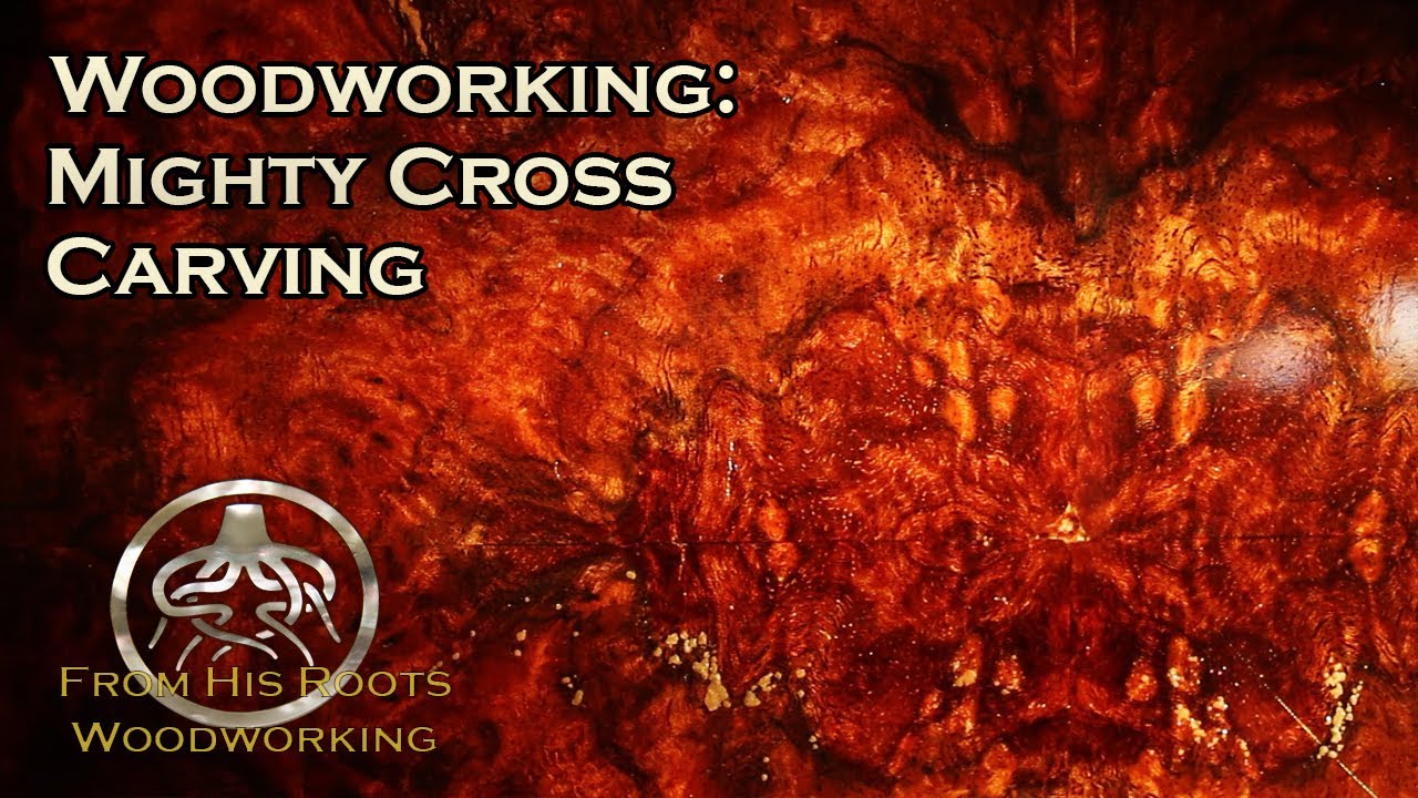 Mighty Cross CNC Carving Woodworking