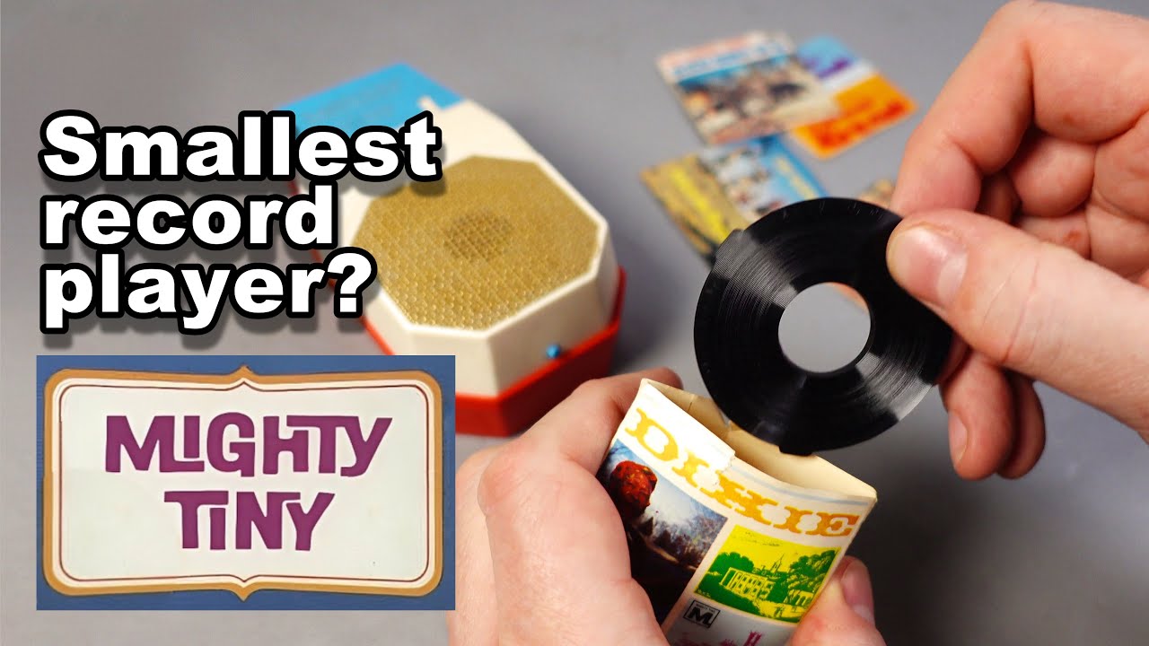 Mighty Tiny - Smallest record player in the world?