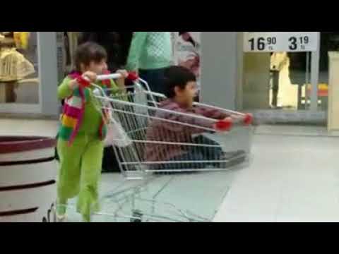 Migros alışveriş arabası ile drift ve show