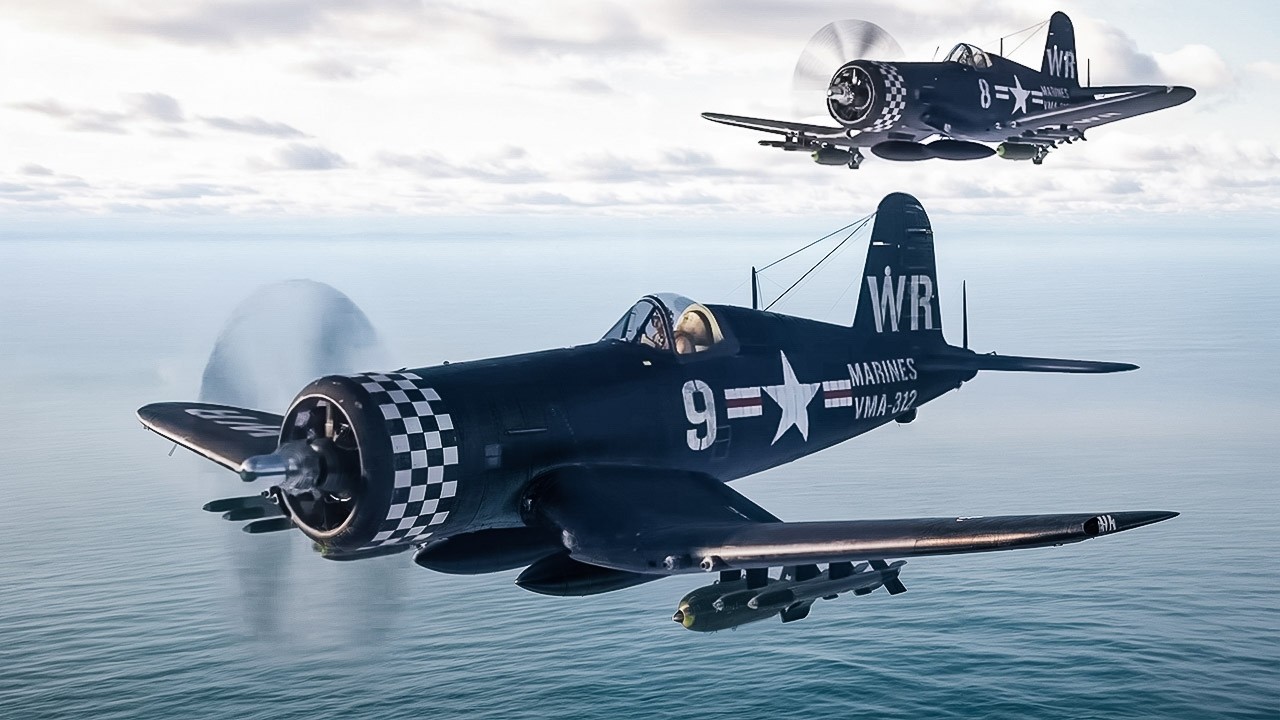 MiGs vs Corsairs