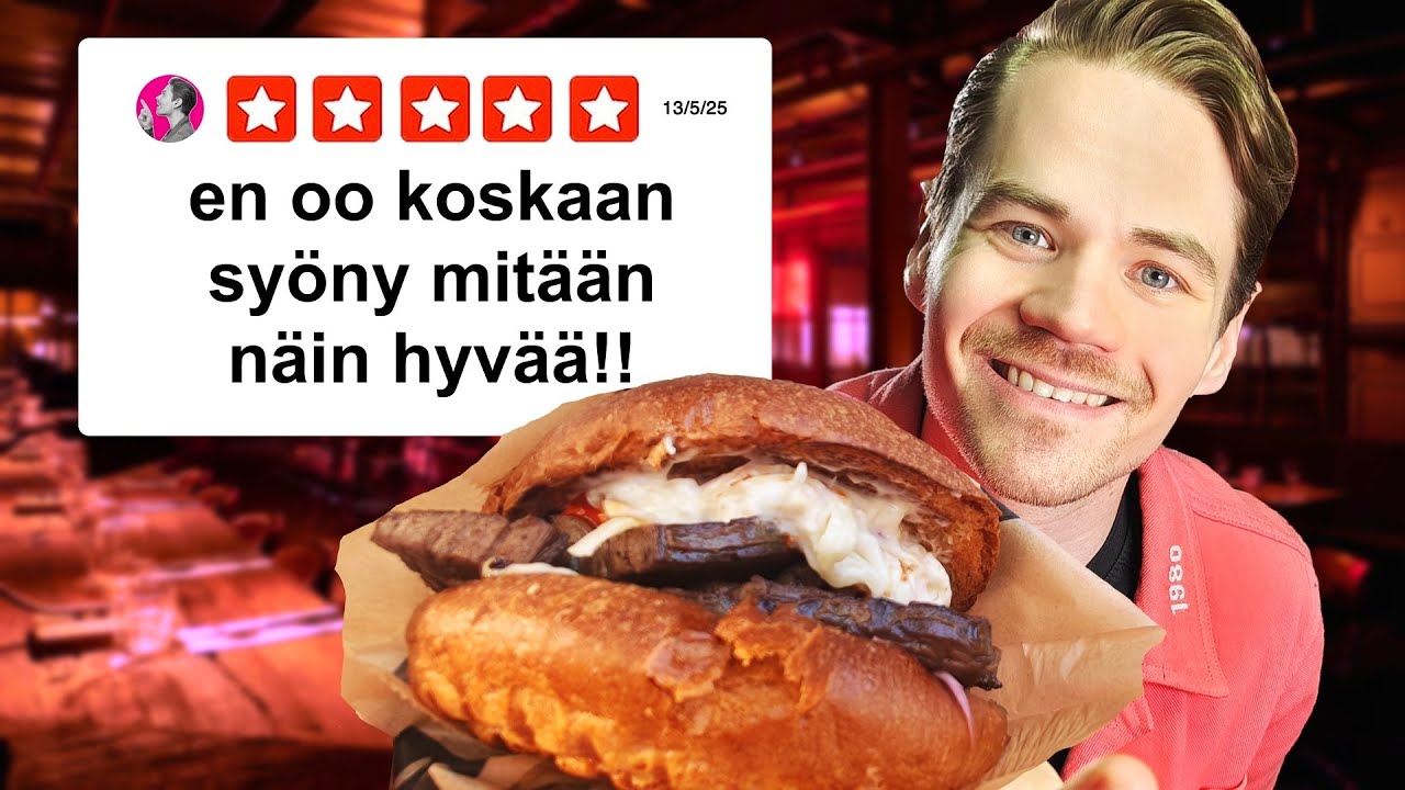 MIKÄ ON KOKO SUOMEN PARAS BURGERIRAVINTOLA?