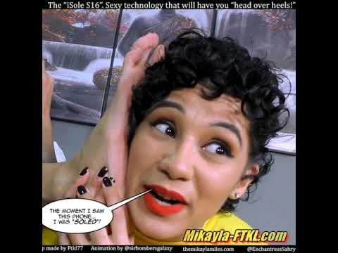 Mikayla Miles Big Feet with Enchantress Sahyre