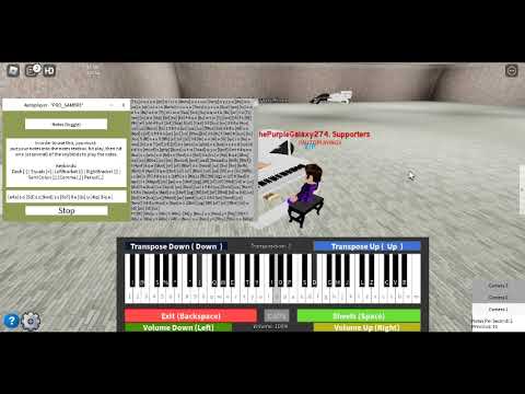 Mikrokosmos || BTS || Roblox Piano Cover