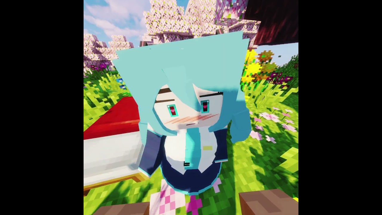miku hatsune in Minecraft #jennymod