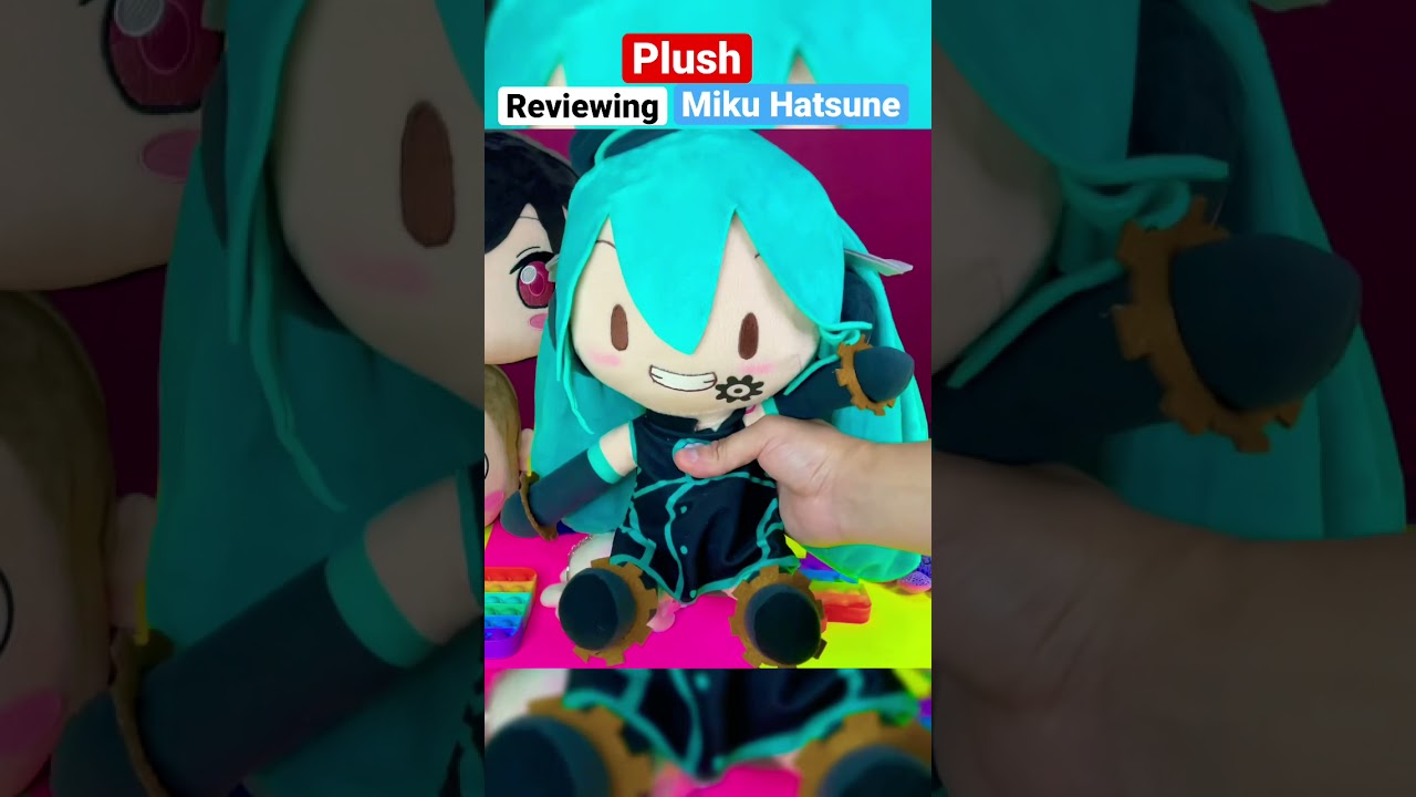 Miku Hatsune Plush TikTok Toy #shorts