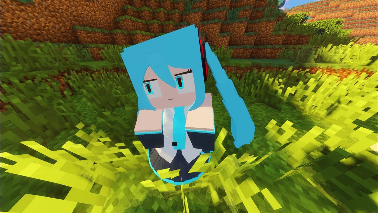 Miku x Bia Jenny Mod (Fapcraft) in Minecraft