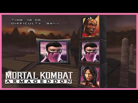 Mileena Vs All Female Tower “MAX Difficulty” (Mortal Kombat Armageddon)