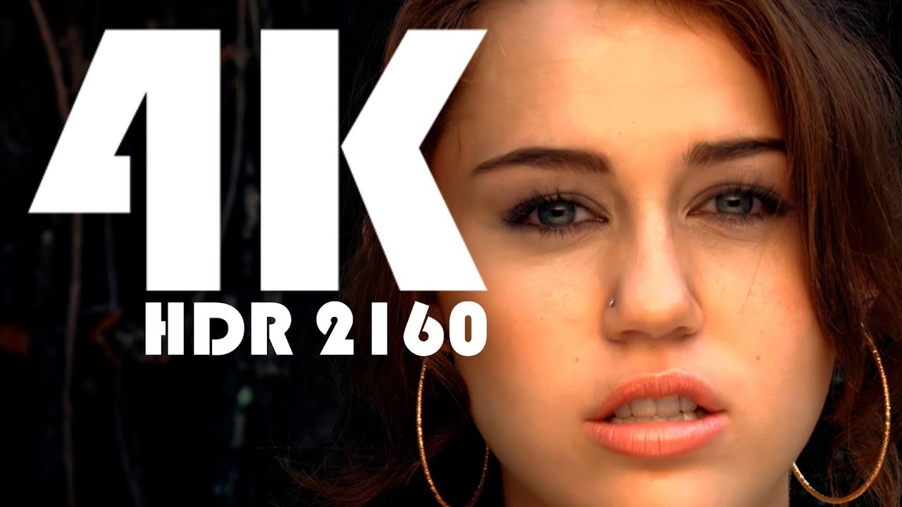 Miley Cyrus  When I Look At You (4K 2160P HDR)