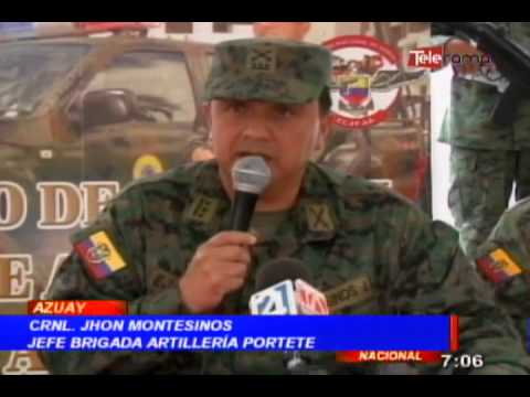 Militares decomisan material explosivo