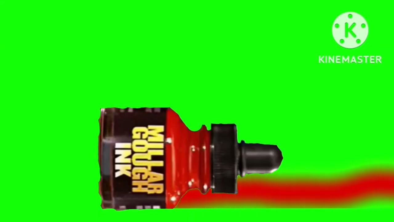 Millar Gough Ink Bottle gets Outtakes Green Screen