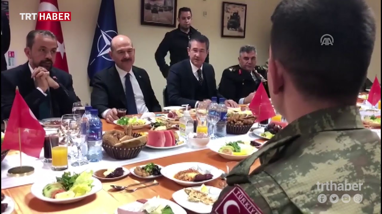 Milli Savunma Bakanı Nurettin Canikli ve İçişleri Bakanı Süleyman Soylu, Kabil’de