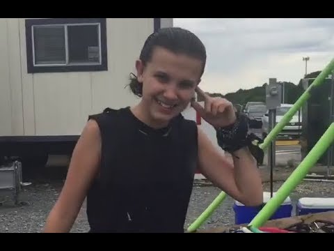 Millie Bobby Brown and Noah Schnapp roasting TMZ