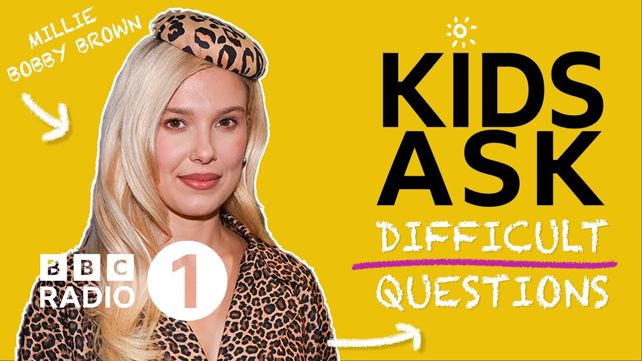 Millie Bobby Brown plays Kids Ask Difficult Questions - 