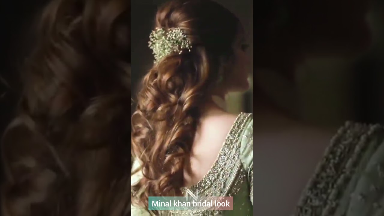 Minal khan bridal look🔥