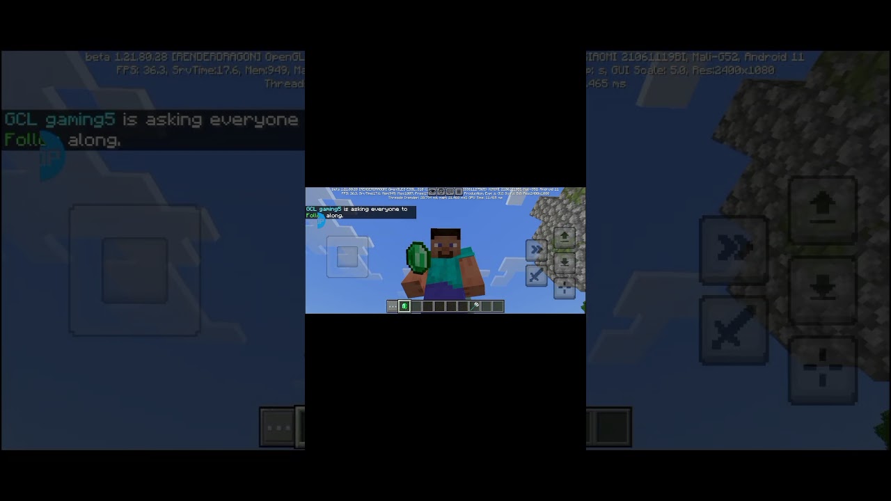 #Minecraft  # change time⌚ #emotes