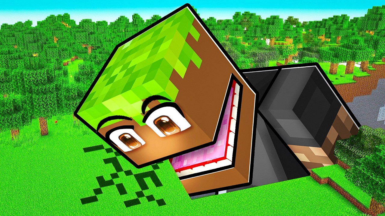 Minecraft ama 1.000.000 BLOK YEDİM
