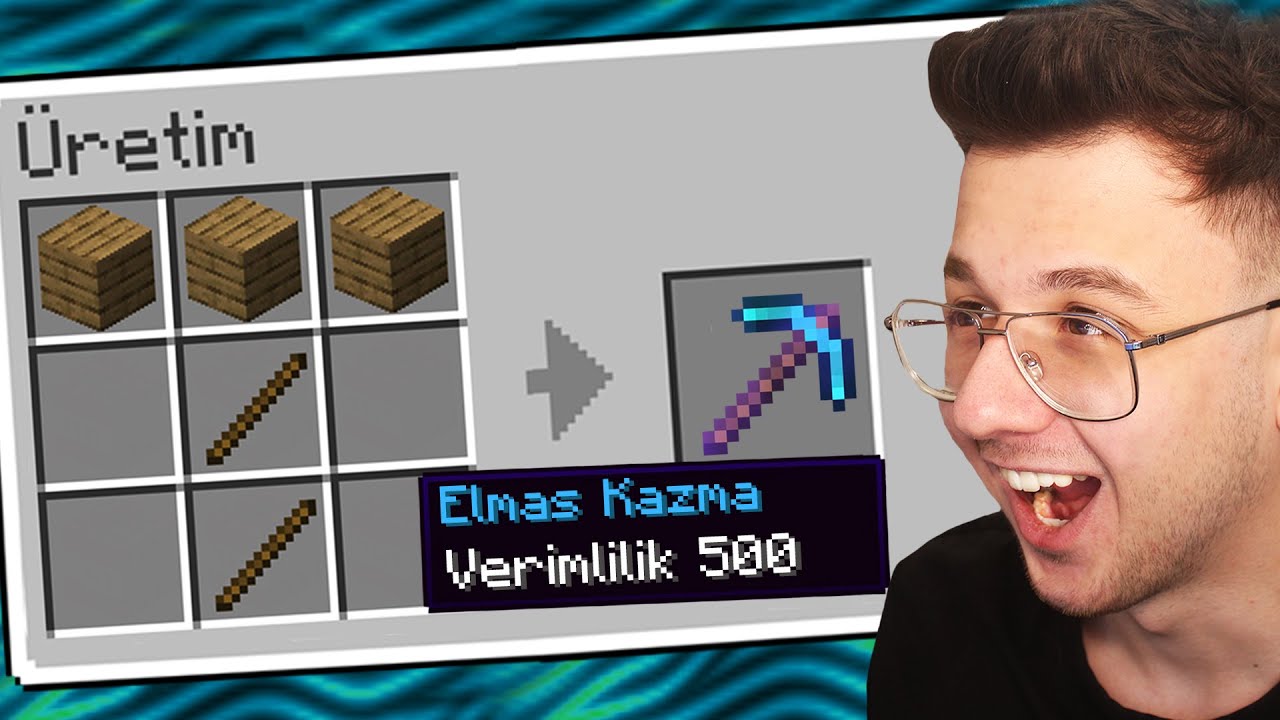 minecraft AMA eşya üretmek çok GÜÇLÜ!