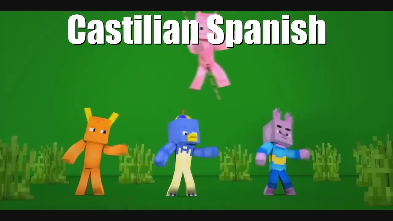 Minecraft: Backyardigans Intro 12 Languages