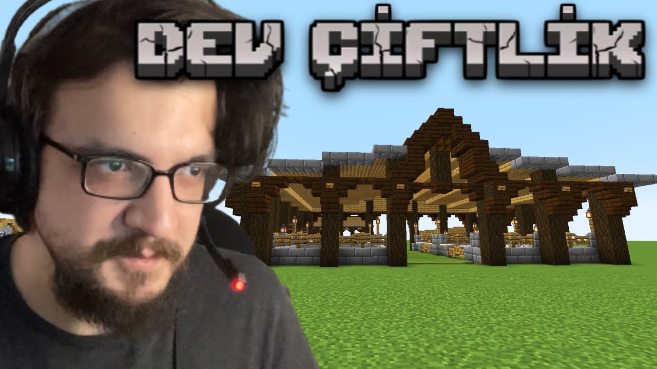 minecraft bölüm 4 - dev çiftlik yapımı