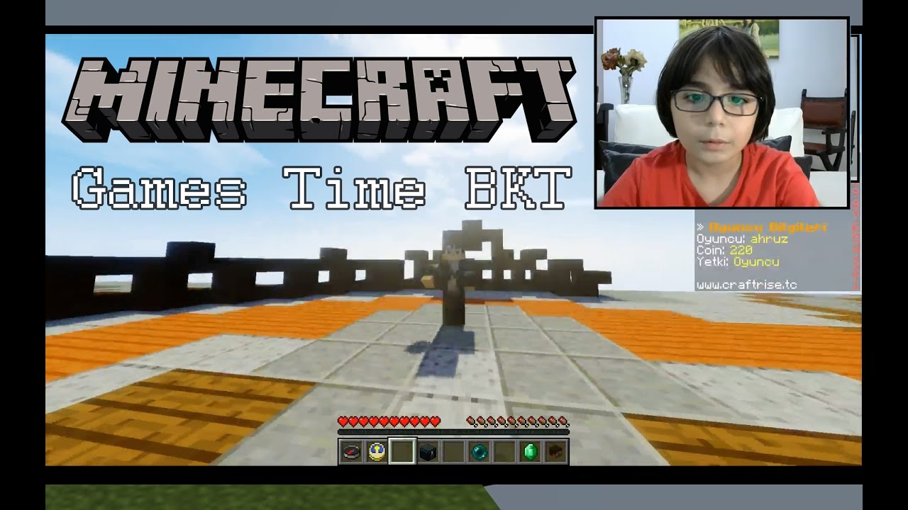 Minecraft Craftrise 8. Bölüm Hunger Games Games Time BKT Terbiyeli BAL KABAAAAAAĞII