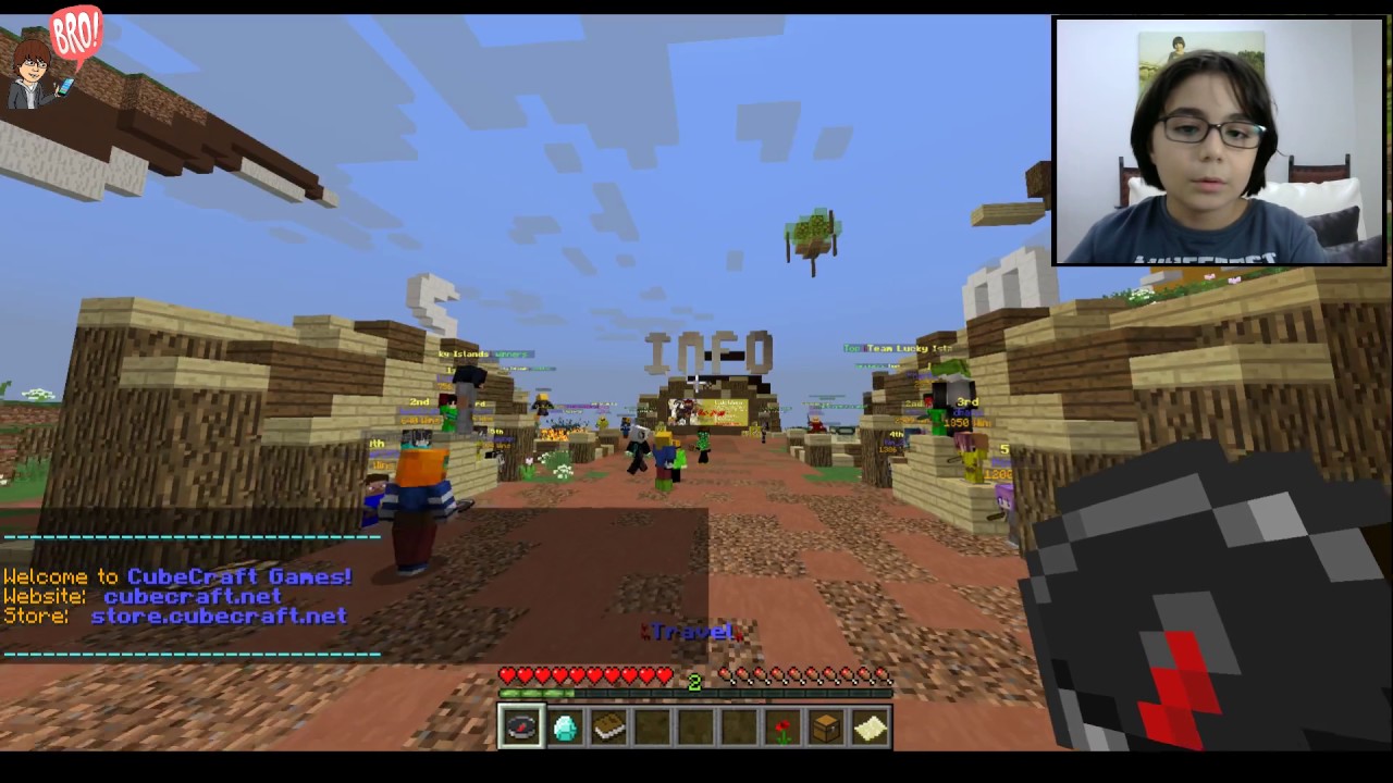 Minecraft CubeCraft 13. Bölüm Şans Blokları OLAMAZ HEP ÖLÜYORUM Games Time BKT Terbiyeli Portal