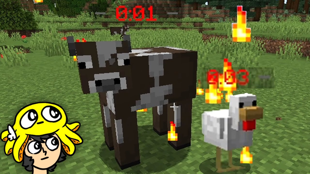 minecraft e tudo é uma bomba relógio