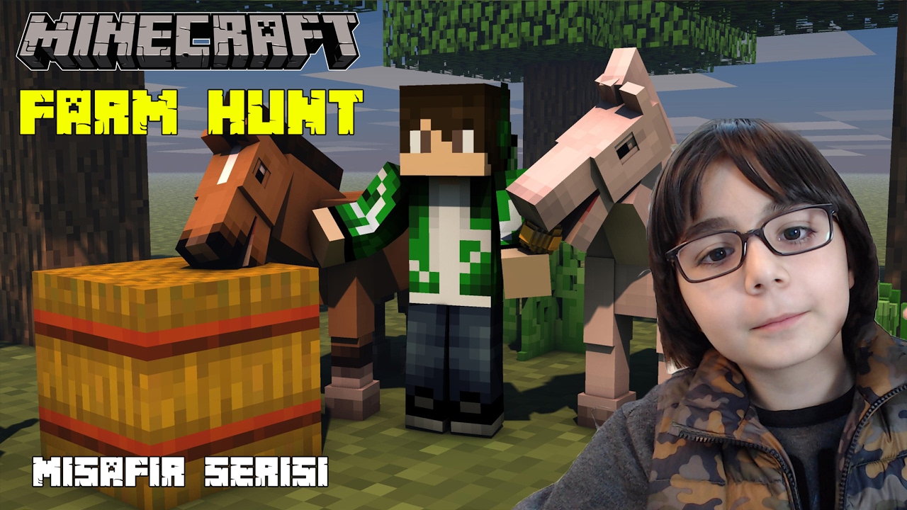 Minecraft Farm Hunt Misafirimle Hadi yaa - BKT