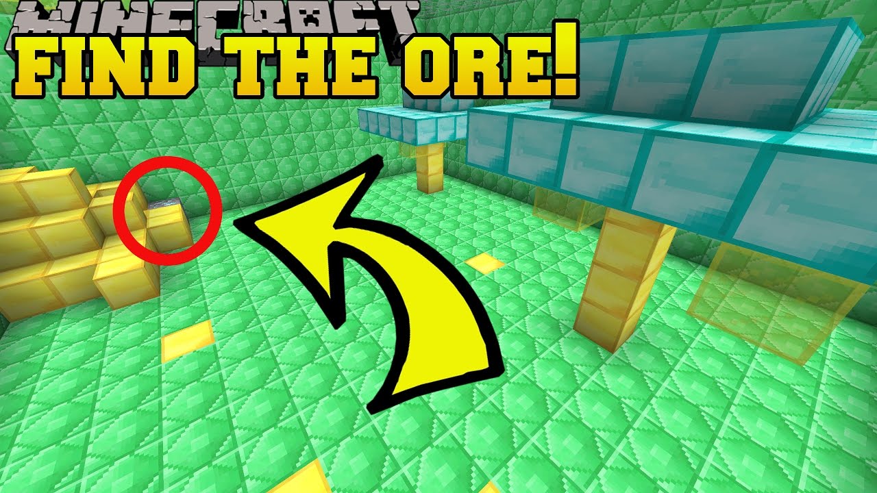 Minecraft: FIND THE ORE!!! - Custom Map