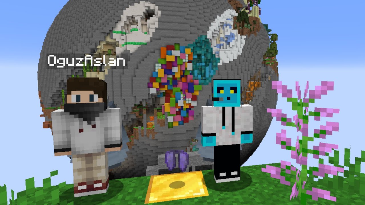 Minecraft Gezegen Parkur - Planet Parkour