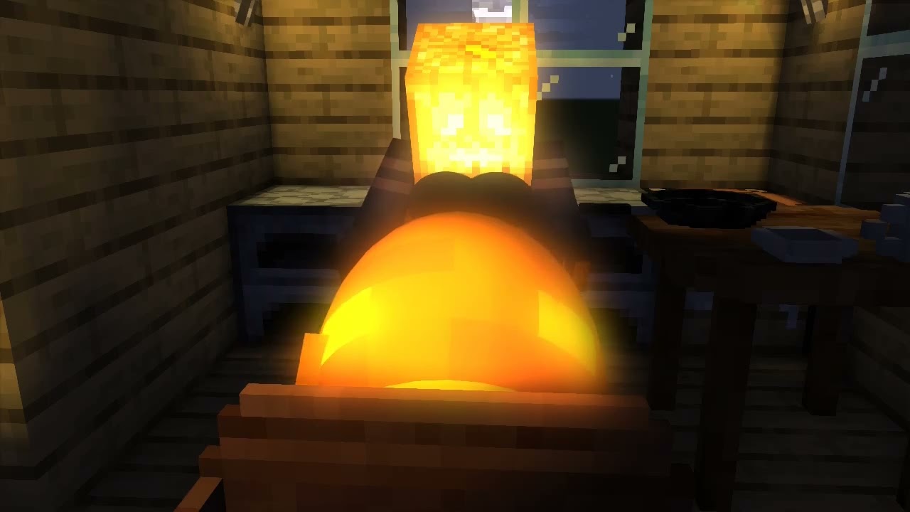 Minecraft halloween vore (with sound)