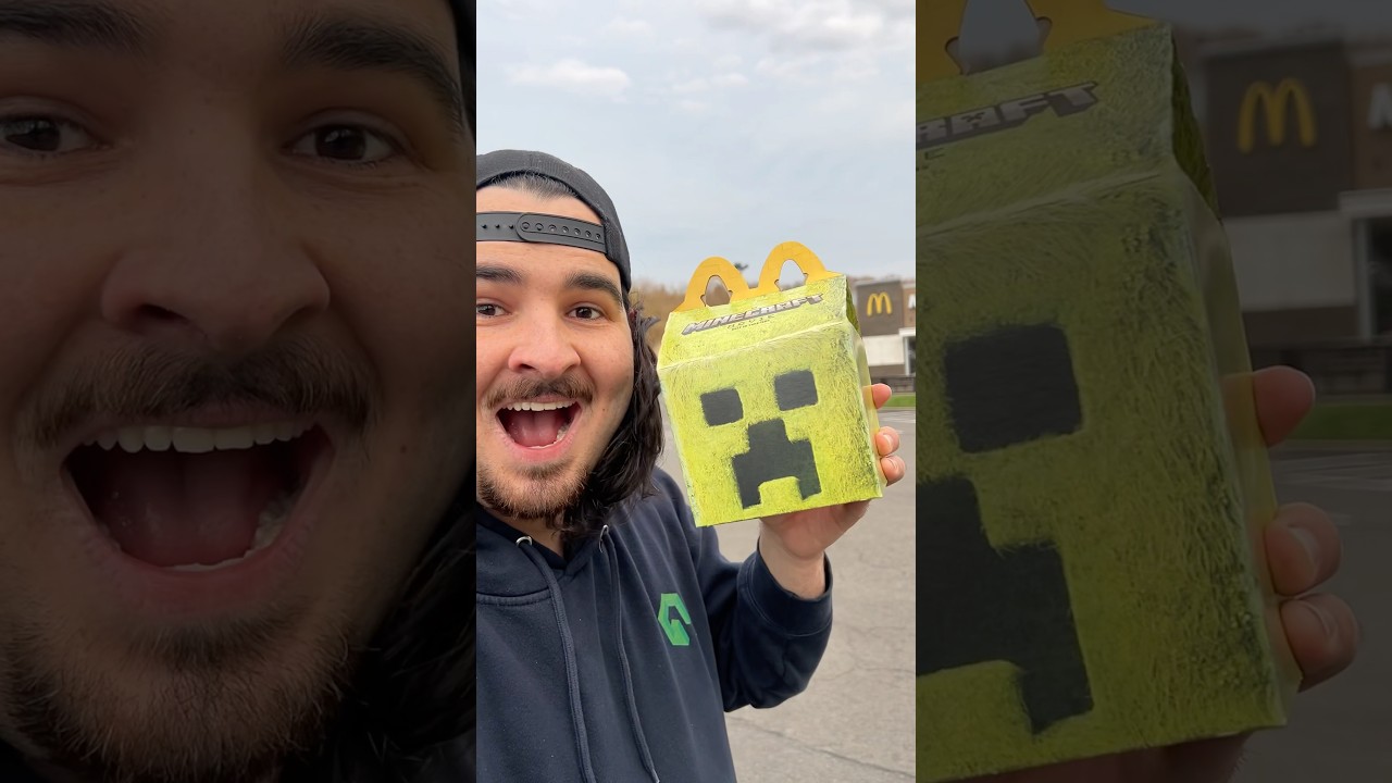 Minecraft Happy Meal?!