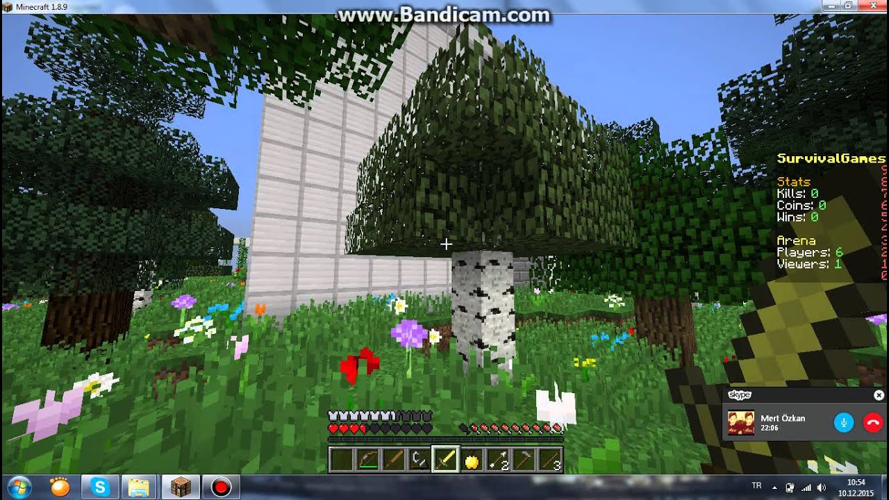 Minecraft Hunger  Oynuyoruz w/Mert Özkan #El Fatiha