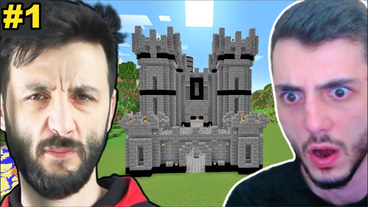 Minecraft KARDEŞ KAVGASI !! İlk Kule Fethi (Elitramızı Kaybettik!) #1