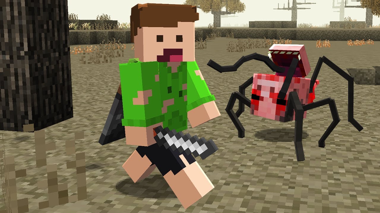 Minecraft om PARASITER fanns...