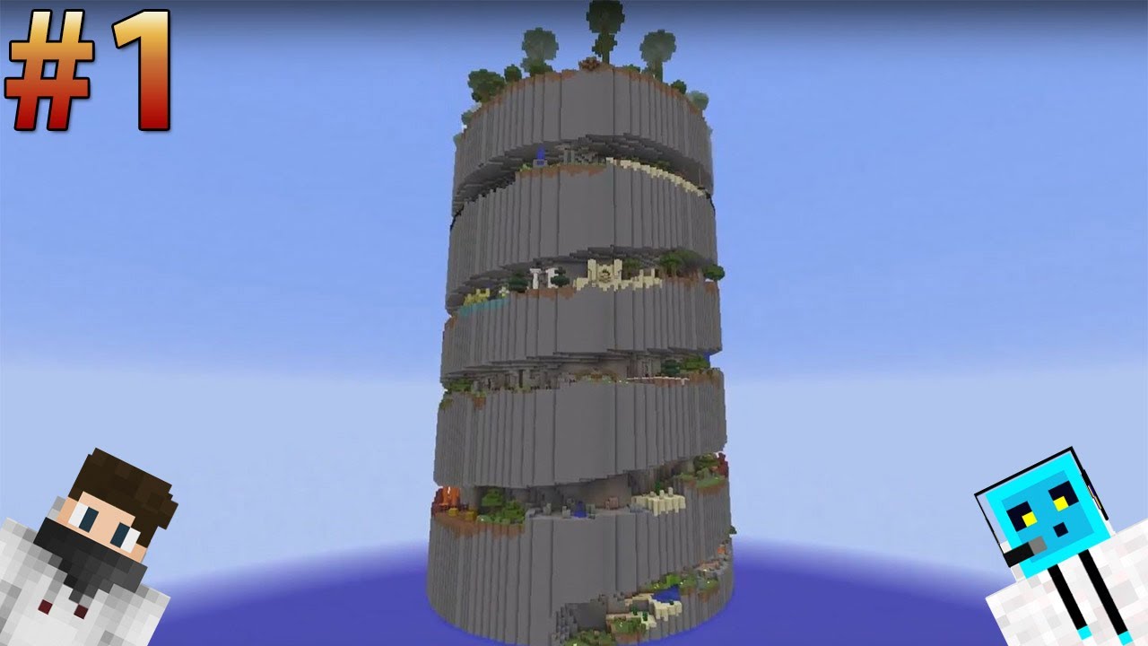 Minecraft Parkur Haritası - Parkour Spiral Bölüm 1