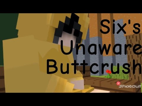 Minecraft: Six's Unaware Buttcrush (Giantess Crush)