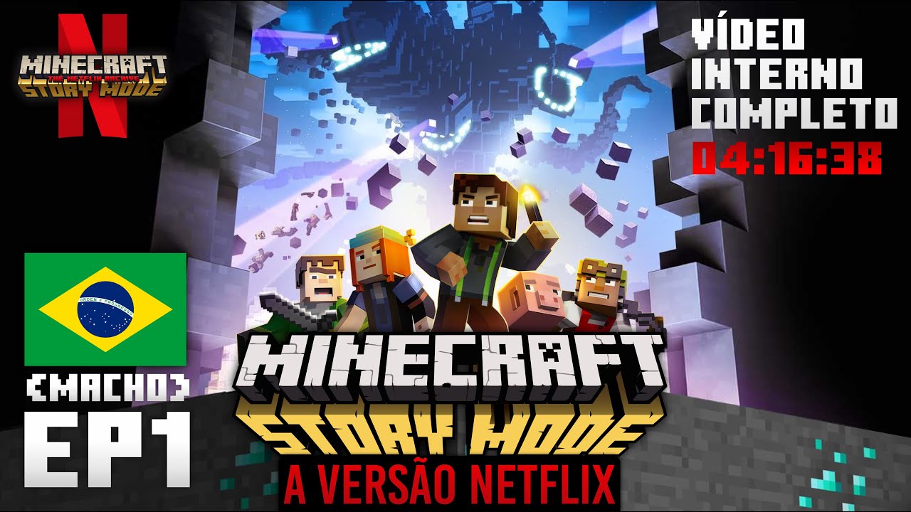 Minecraft: Story Mode | EP1: A Ordem da Pedra (Netflix) | Vídeo Interno Completo - Masculino