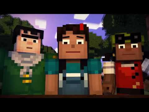 Minecraft Story Mode Netflix Episodio 1 A Ordem da Pedra HD COMPLETO DUBLADO