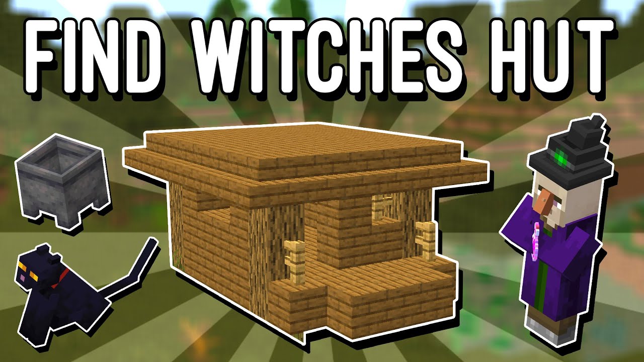 Minecraft Witch Hut Guide - How to Find and Use Witch Huts | No Nonsense