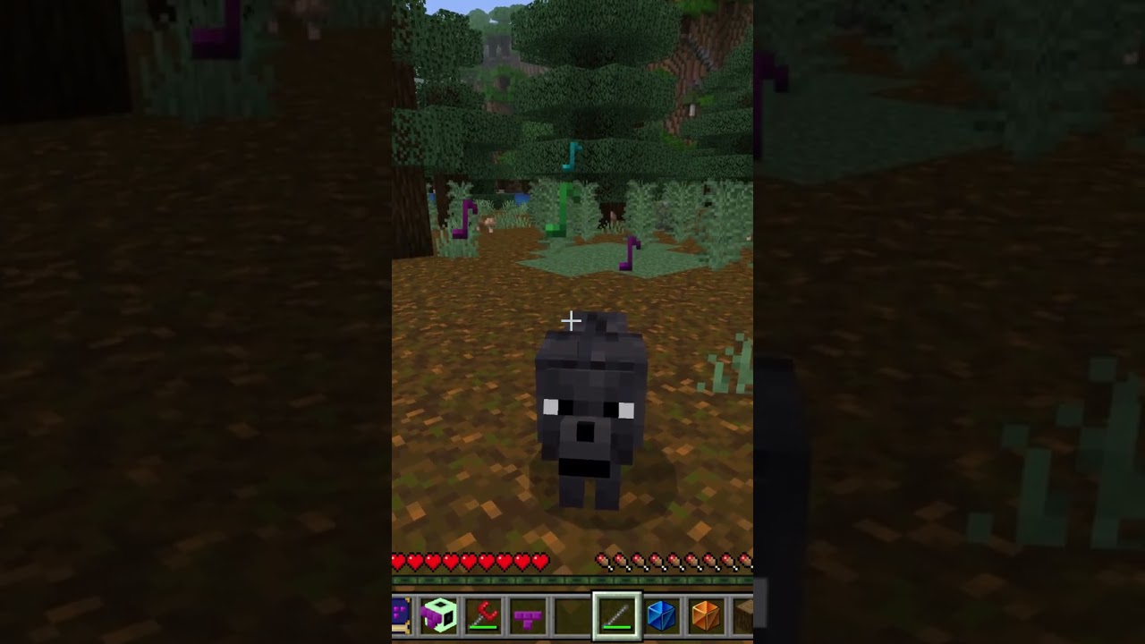 Minecraft wolf singing a certain game theme...! - MINECRAFT X TETRIS ADD-ON