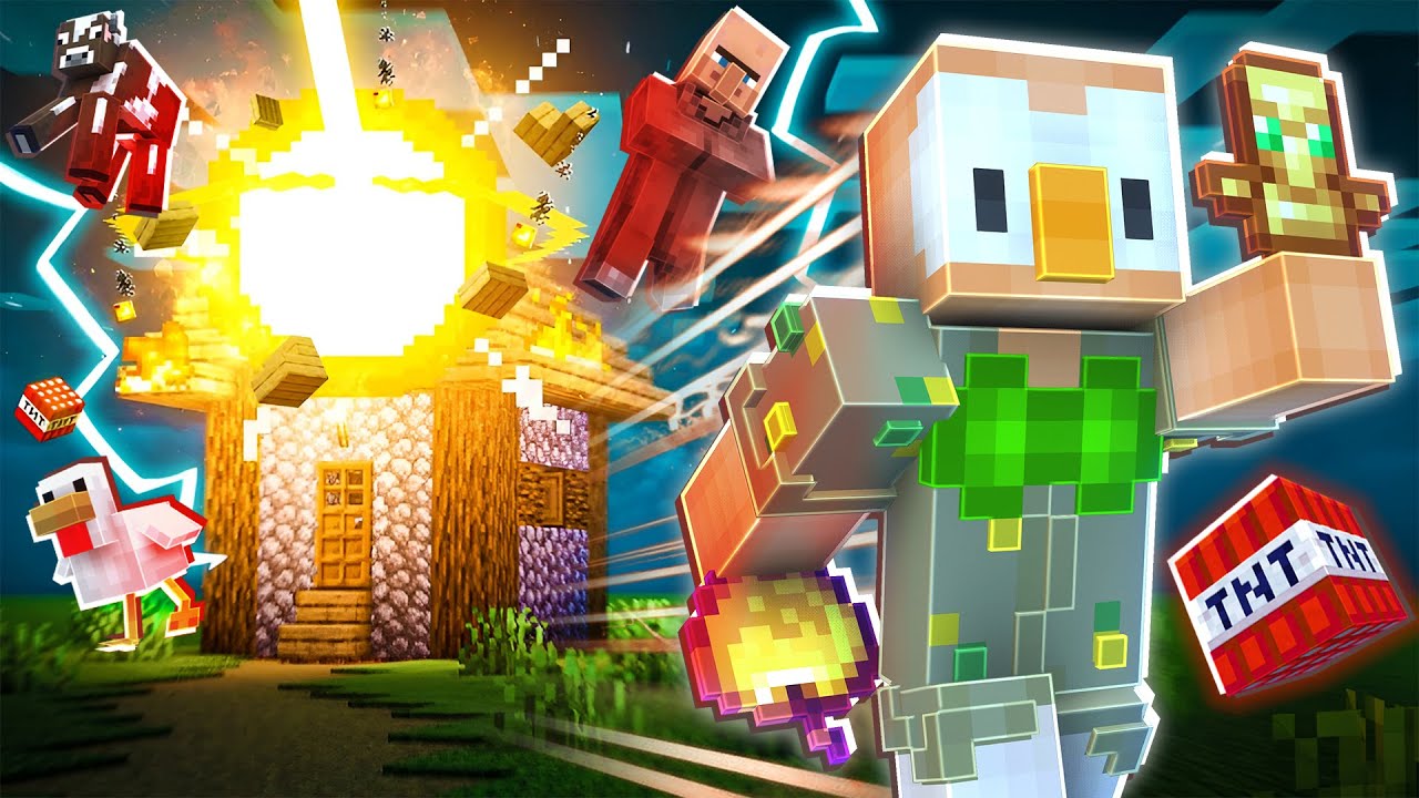 Minecraft'ın EN KAOTİK MODUNDA OYUNU BİTİRDİM!
