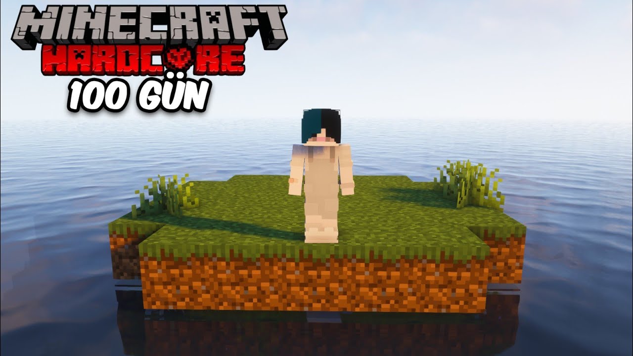 Minecraft'ın EN KÜÇÜK Seedinde 100 Gün Hayatta Kaldım