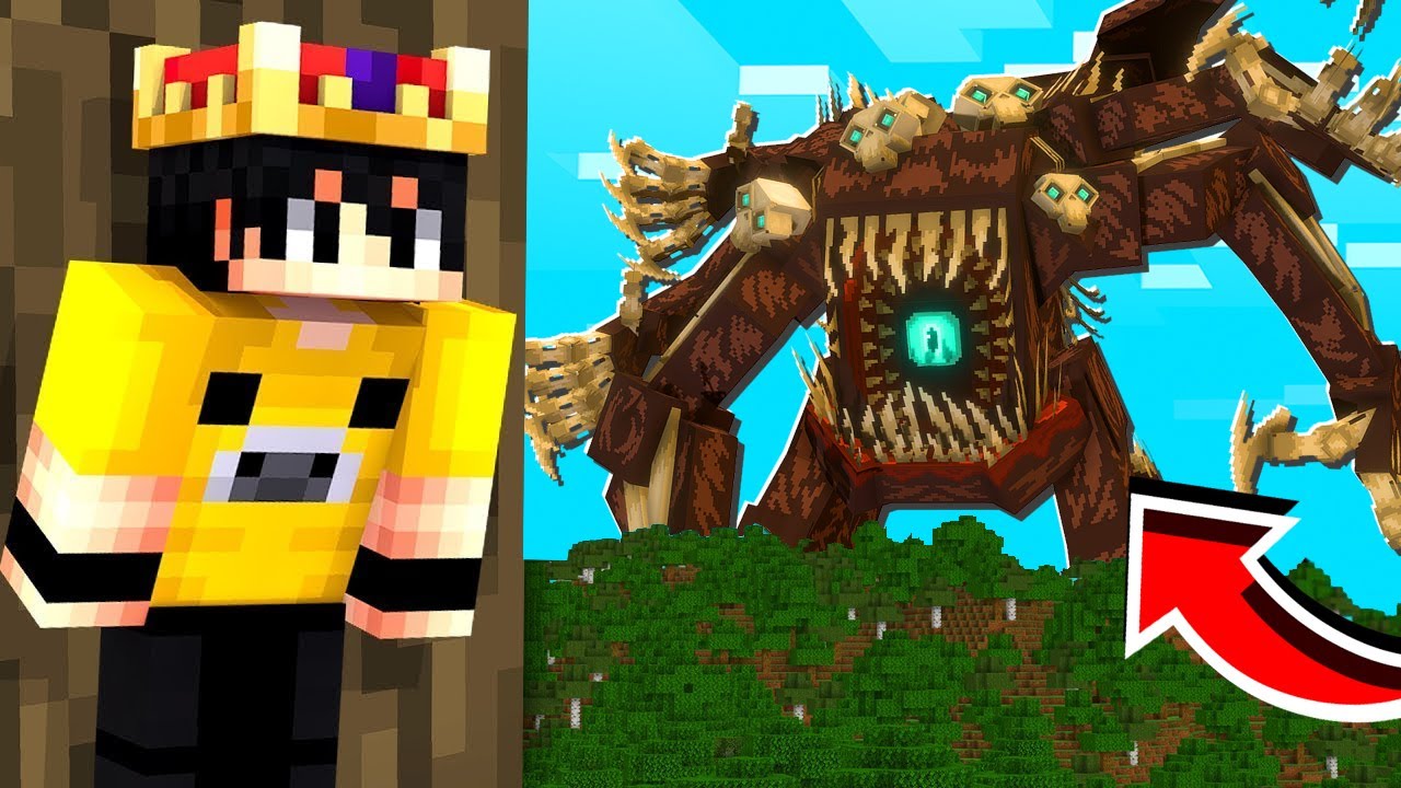 Minecraft'ta 2 Salak BROKEN SMILLER Öldürdük!
