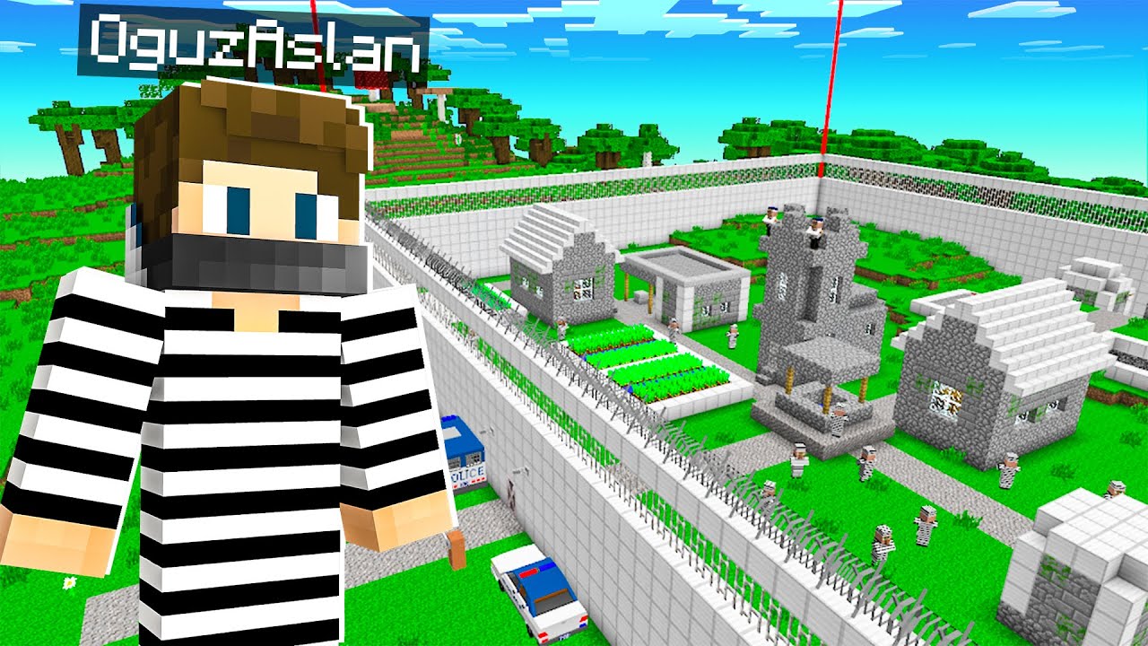 Minecraft'ta HAPİSHANE KÖY