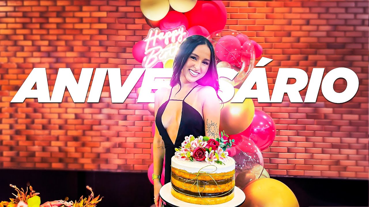 MINHA FESTA DE ANIVERSÁRIO DE 19 ANOS