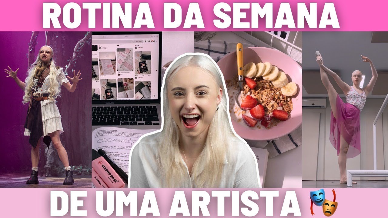 MINHA ROTINA DE ARTISTA ATUALIZADA (Aulas, shows, alimentação, treinos e etc)