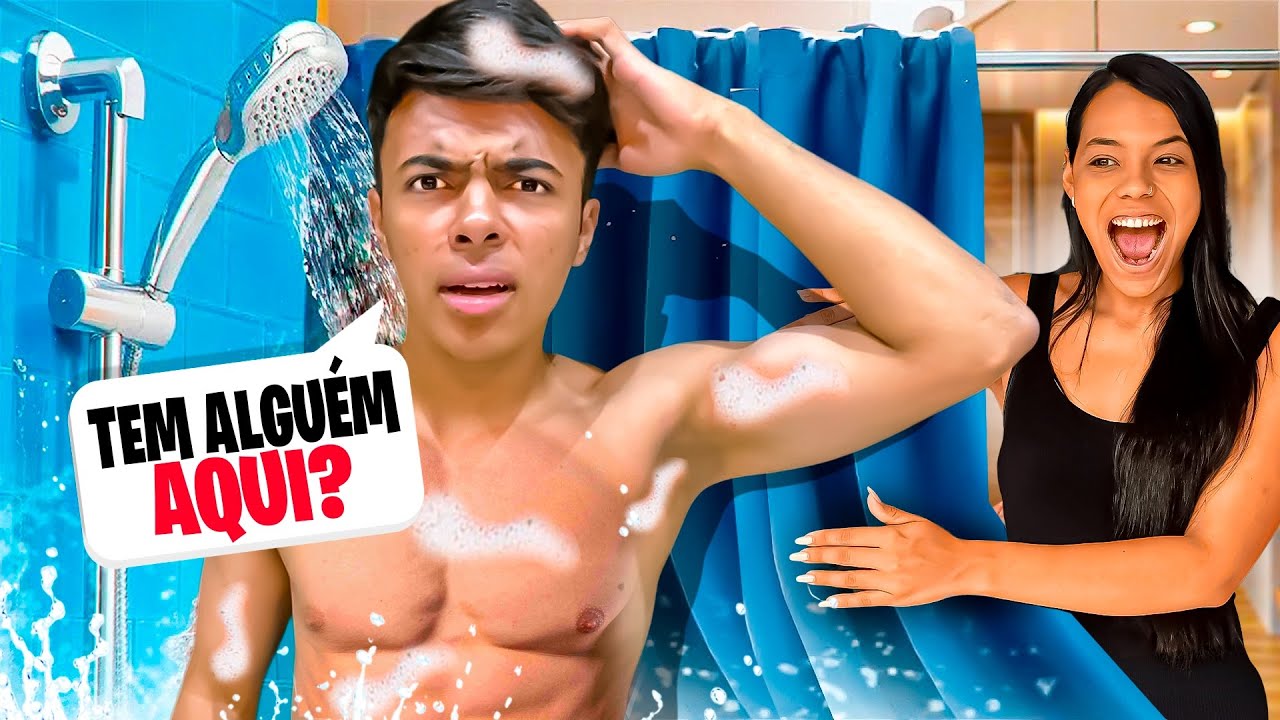 MINHA VIZINHA ME ESPIONOU NO BANHO!😨🚿*Estevão está escondendo algo!!