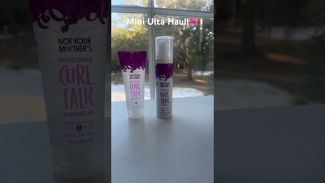 Mini Curl Talk Set! #notyourmothers #hairtok #hair #haircare