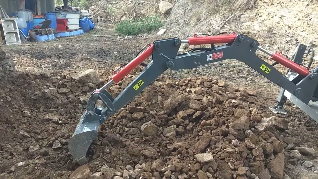Mini Escavadeira para Trator - Série KNE